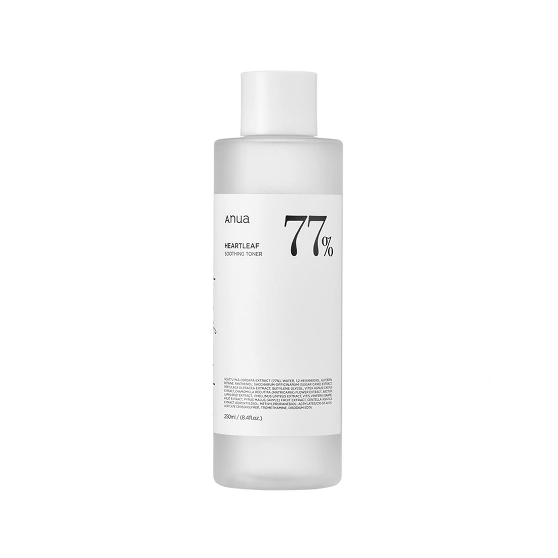 Anua Heartleaf 77% Soothing Toner 250ml - Luvvitt Cosmetics